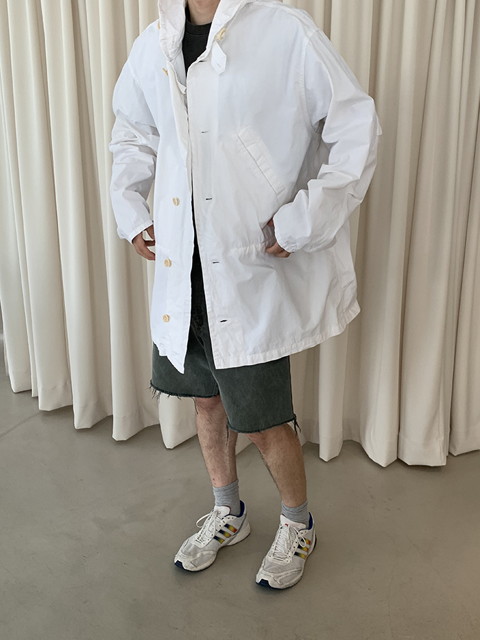 00's "Polo Ralph Lauren" ivory Mac Coat 복제