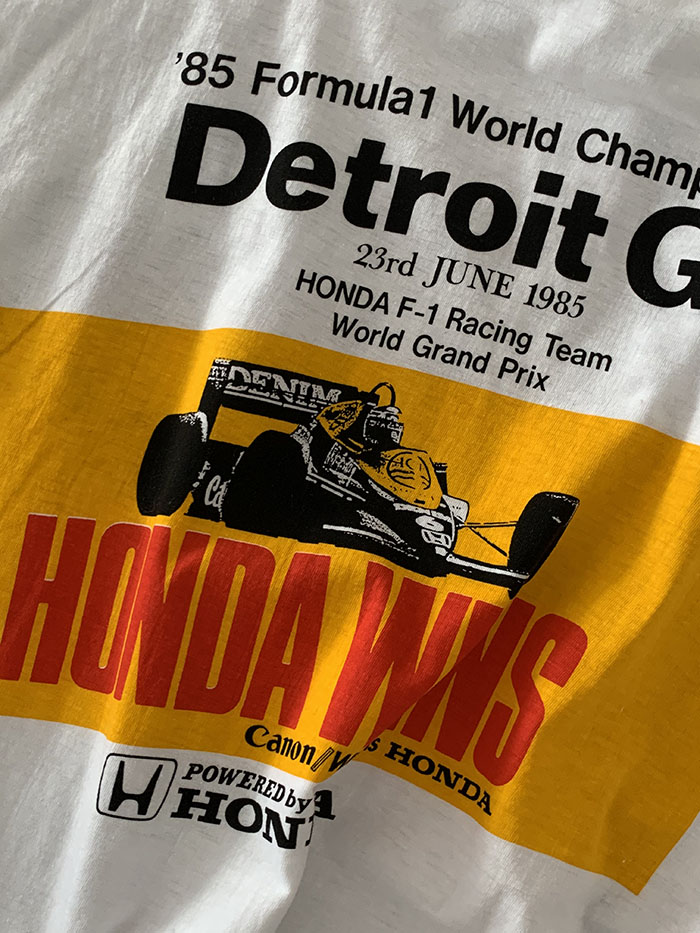 90's "HONDA" USA T-shirt 복제