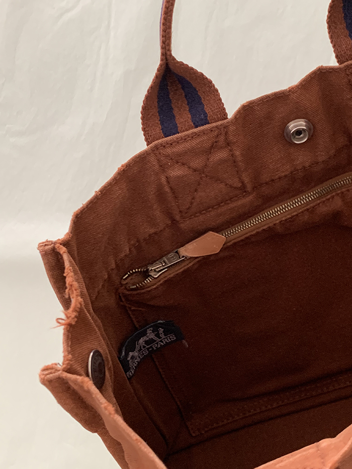Vintage "Hermes" Fourre Tout Bag (Distressed) 복제