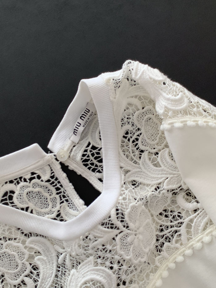 2006's "miumiu" Blouse Top 복제