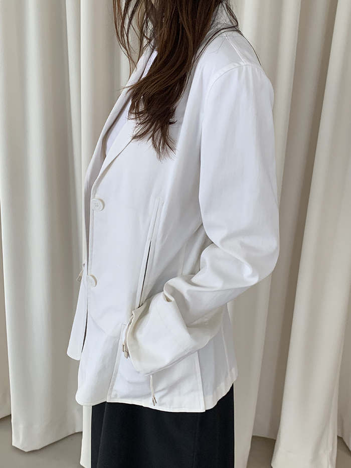 90's "JIL SANDER" silk Summer Jacket 복제 복제