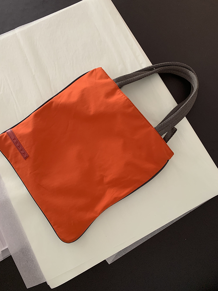 00's "PRADA Sport" mini Tote Bag