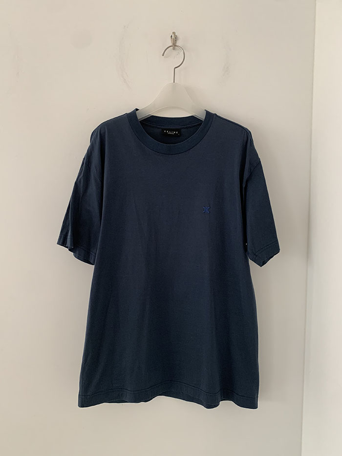 90's "Celine" cotton T-shirt 복제