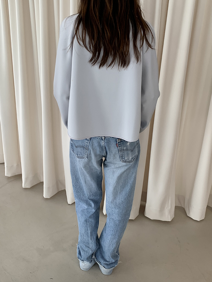 00's "Armani Collezioni" linen x silk Crop Jacket 복제