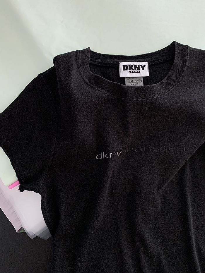 90's "DKNY" 50/50 USA Sweatshirt 복제