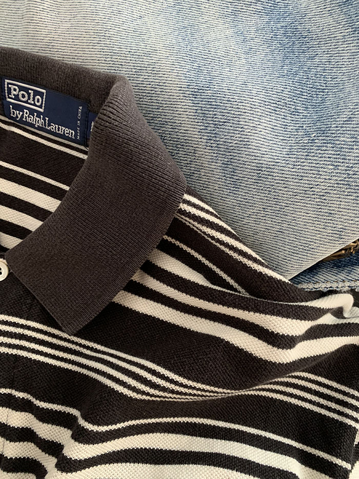 90's "Polo Ralph Lauren" Pique Shirt 복제 복제
