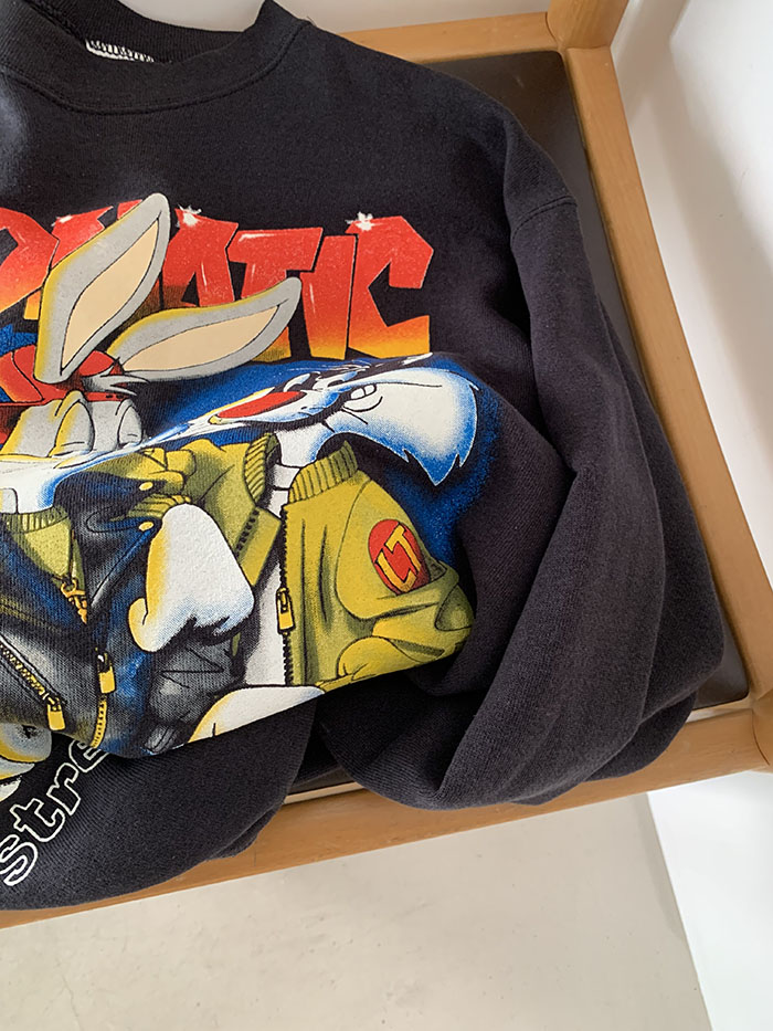 90's "Captain Santa" Sweatshirt 복제
