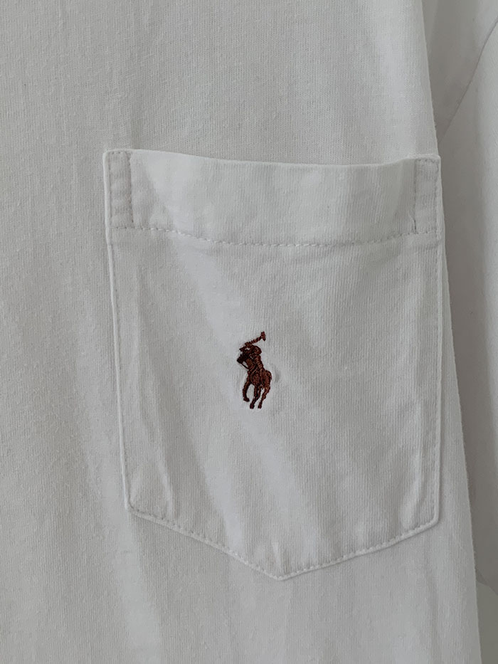90's "Polo Ralph Lauren USA" Pique Shirt 복제