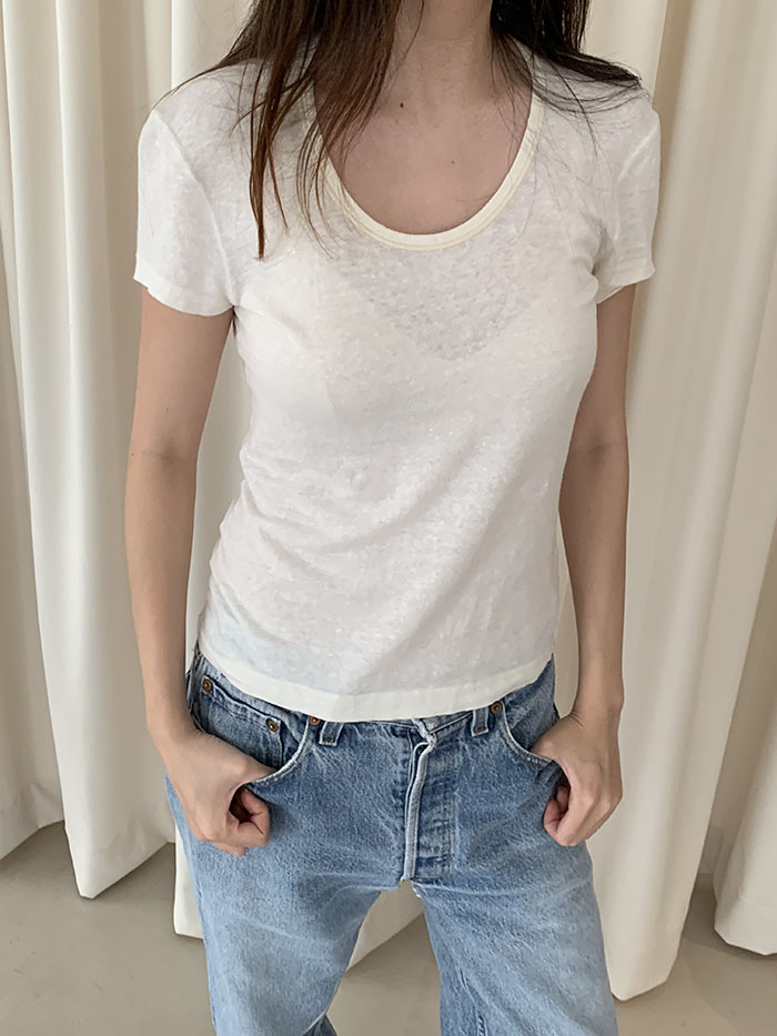 's "JIL SANDER" cotton Top 복제