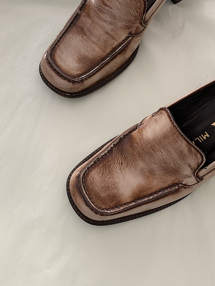 (Deadstock) 00's "PRADA" Flat Shoes