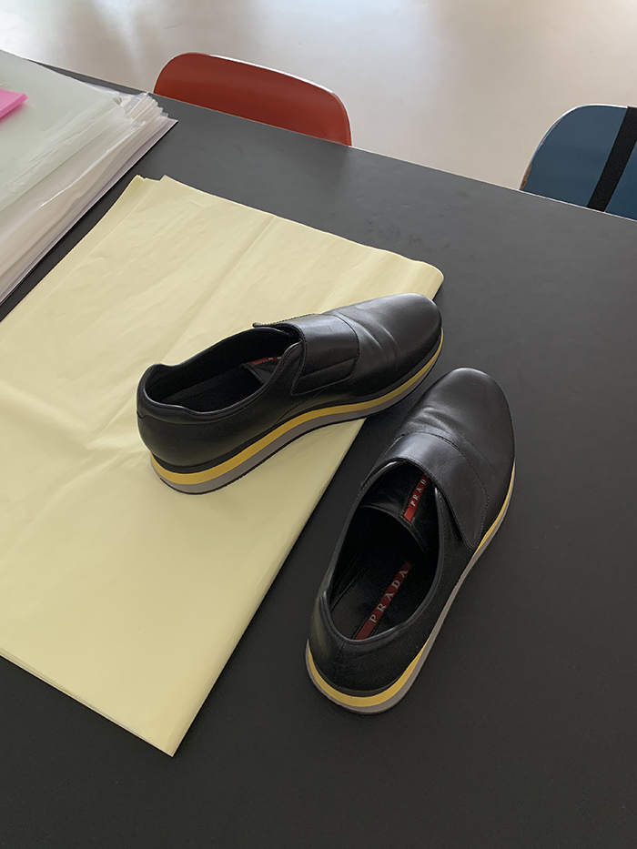 00's "PRADA" shoes / ๋ณต์ ๋ณต์ 