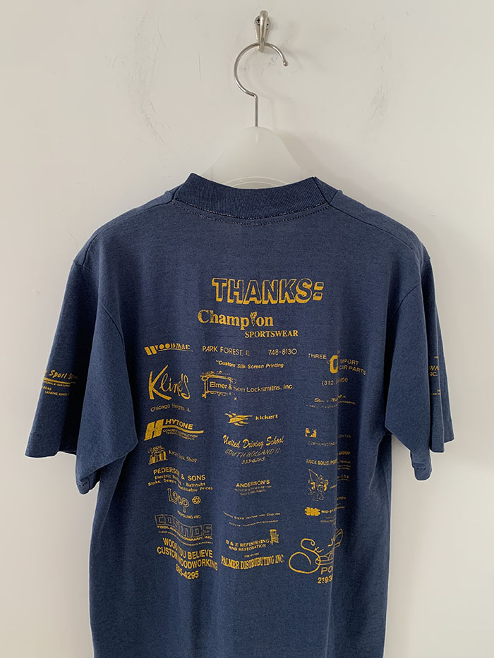70's "TRI DELTA" USA T-shirt 복제