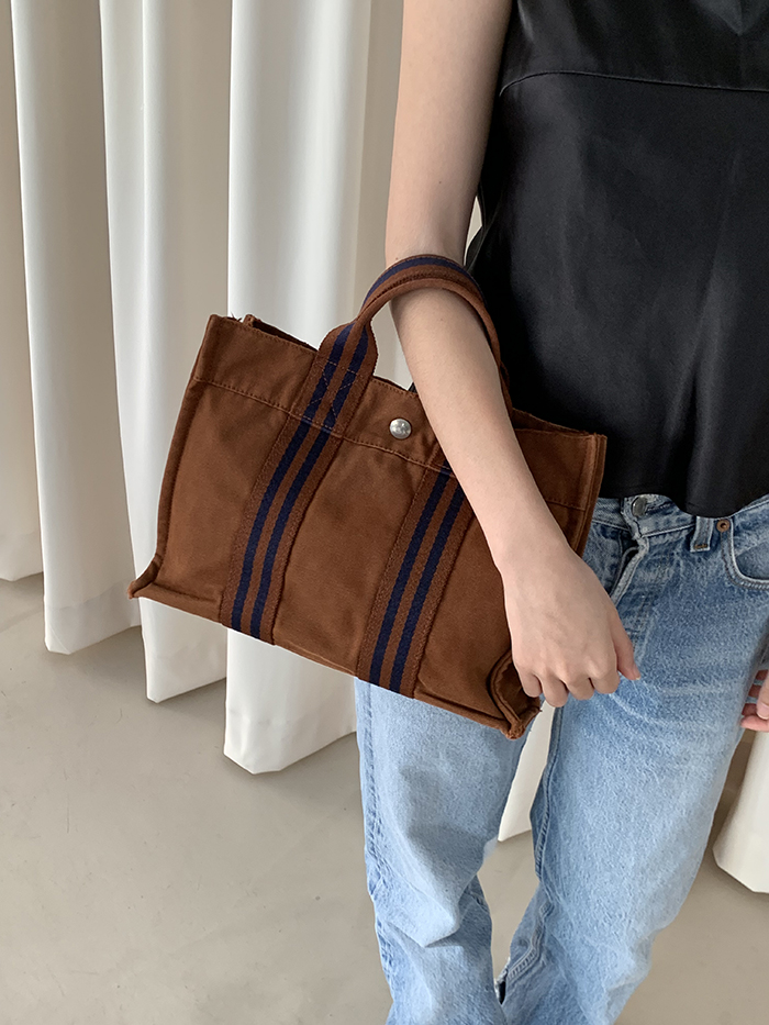 Vintage "Hermes" Fourre Tout Bag (Distressed) 복제