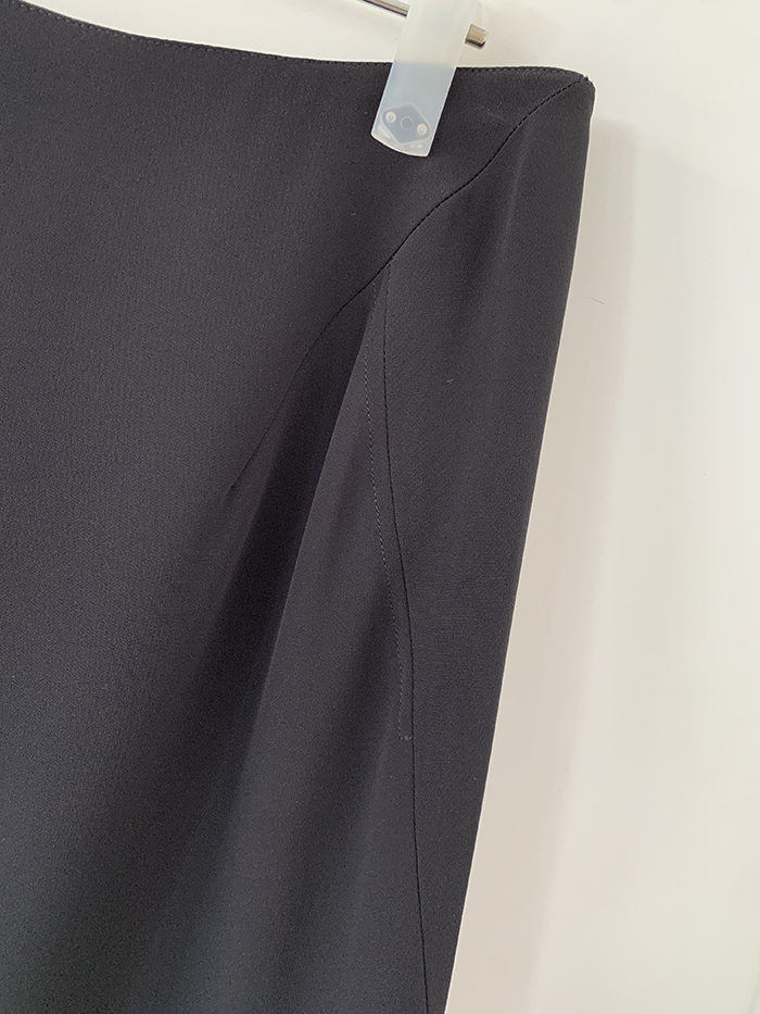 00's "Giorgio Armani" Black Skirt 복제