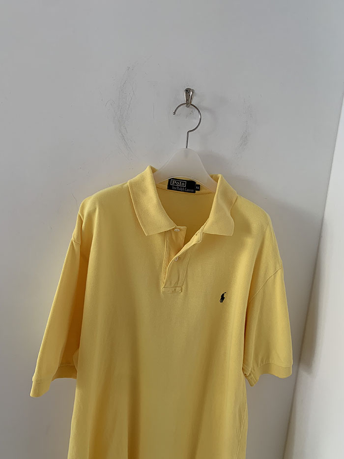 90's "Polo Ralph Lauren USA" Pique Shirt 복제