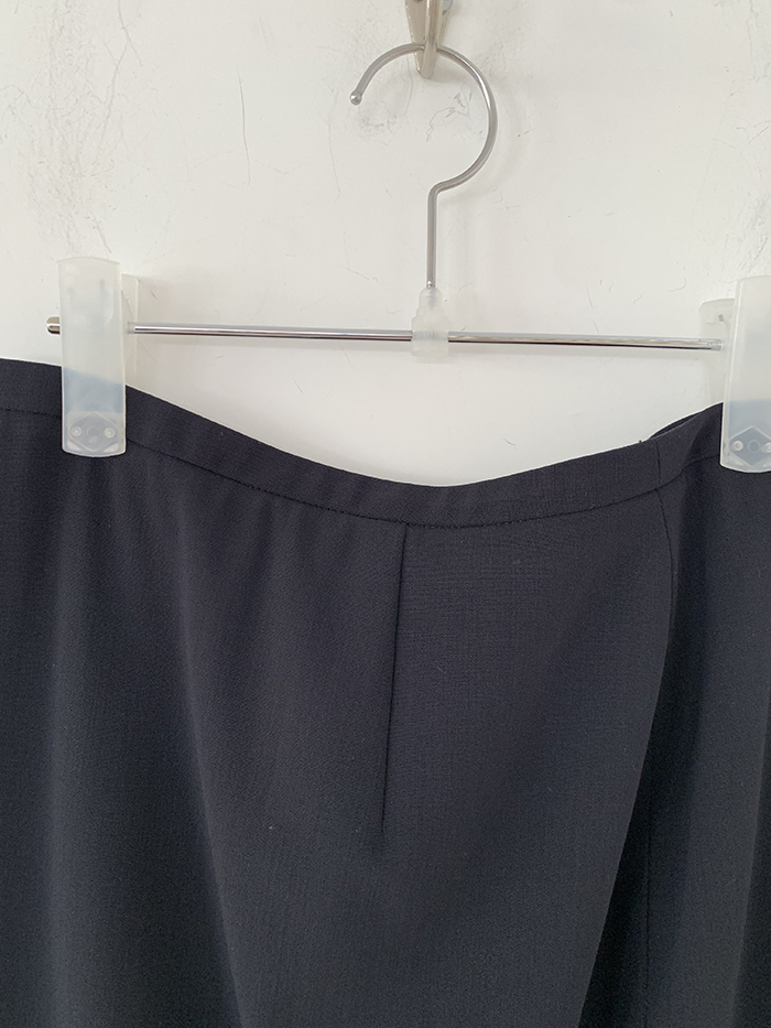 00's "Giorgio Armani" Black Skirt 복제 복제