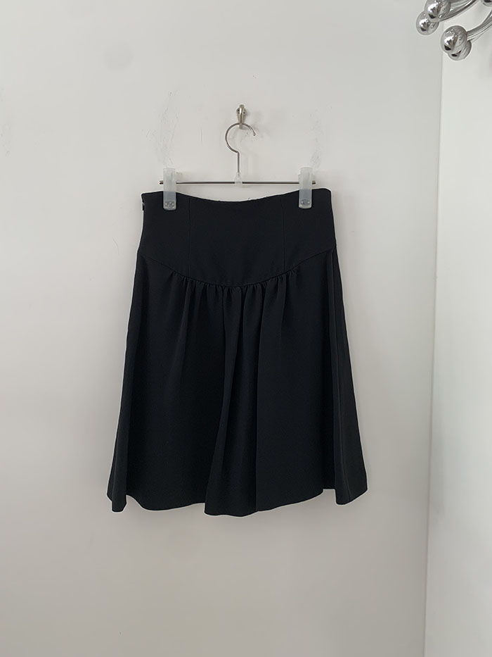 2016s "miumiu" Denim Stripe Skirt 복제