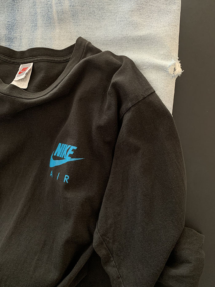 90's "old NIKE" USA T-shirt 복제