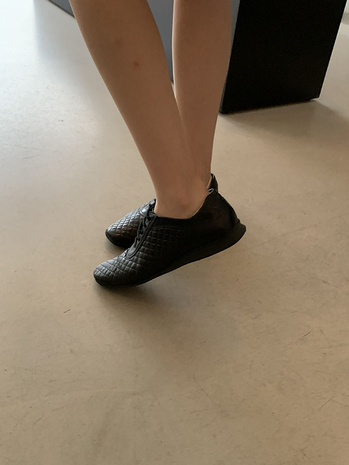 (Deadstock) 00's "PRADA" Leather Shoes