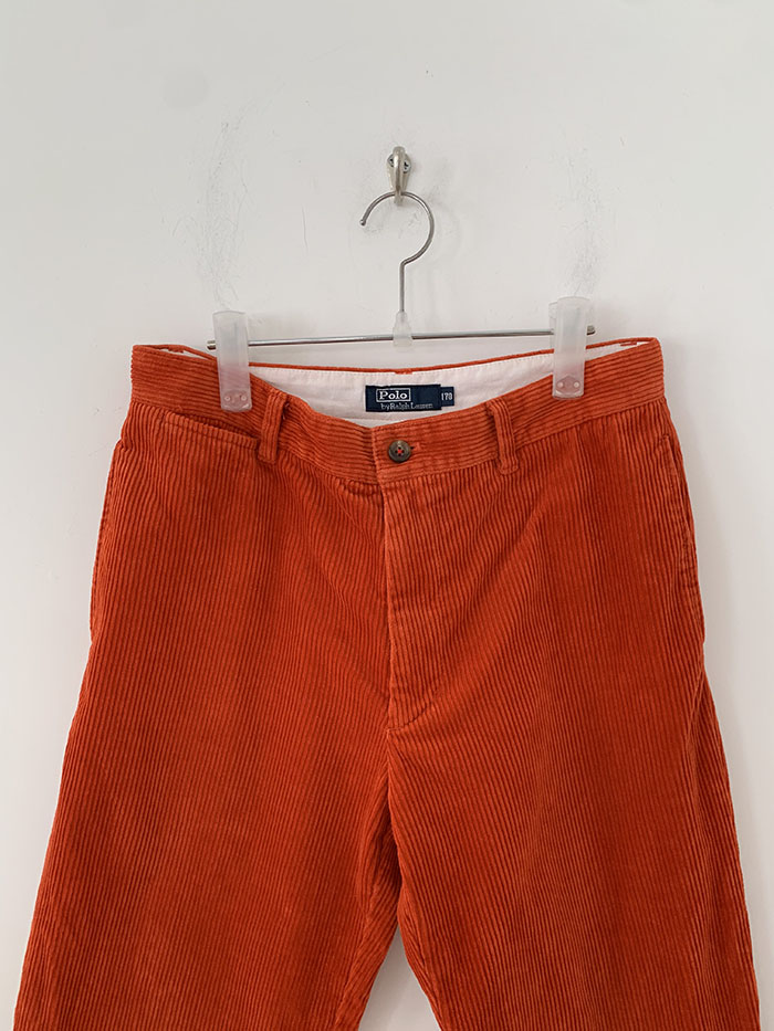 90's "Polo Ralph Lauren" corduroy pintuck Pants 복제