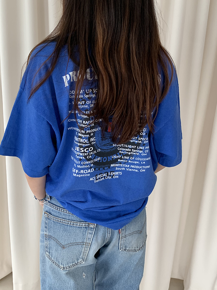 90's "OHIO" USA 50/50 T-shirt