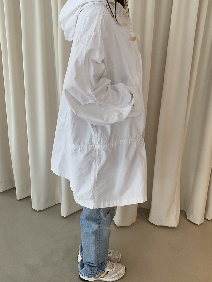 00's "Polo Ralph Lauren" ivory Mac Coat 복제