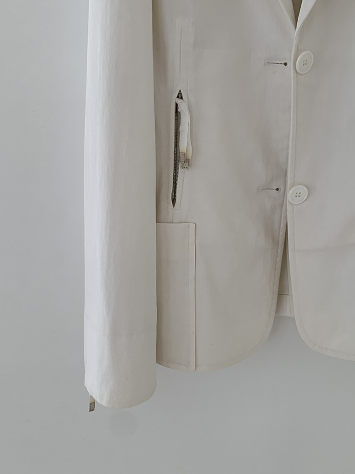 90's "JIL SANDER" silk Summer Jacket 복제 복제