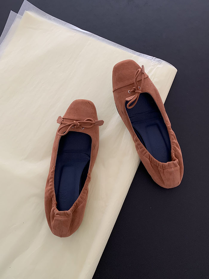 00s "Hermes" Logo Leather Shoes 복제