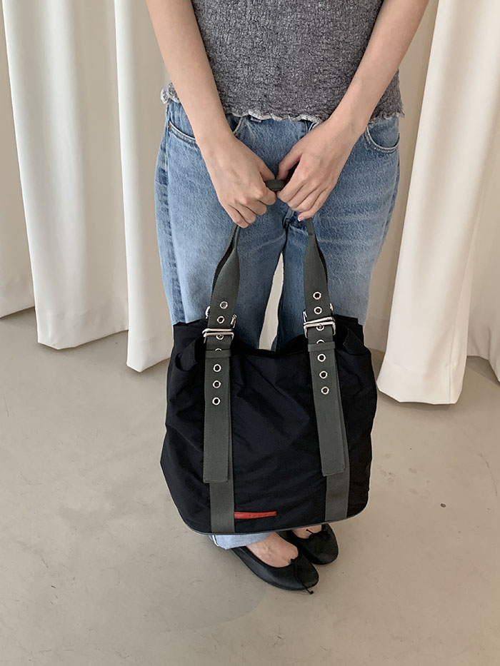 90's "PRADA Sport" Tote Bag (Rare Design)