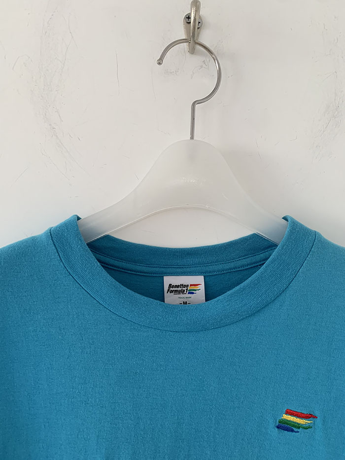 (Deadstock) 90's "Benetton Formula 1" cotton T-shirt 복제