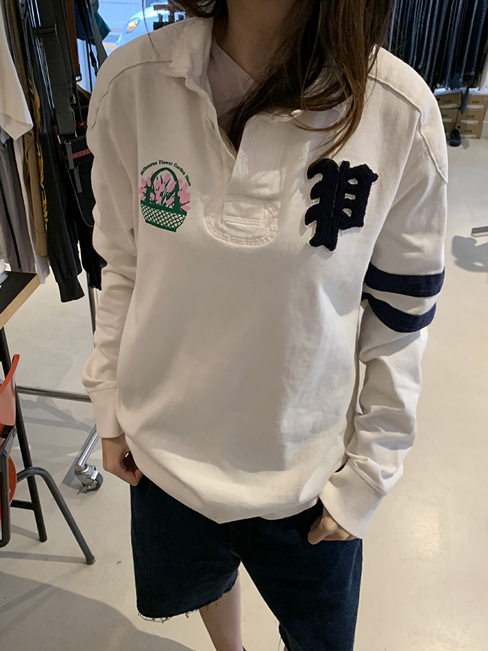 Vintage "Melbourne Flower Gaarden Show" by Polo Ralph Lauren Rugby" Pique Shirt