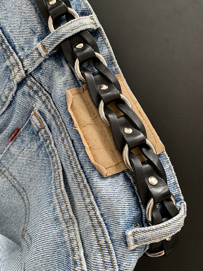 "isabel marant" Leather Belt 실측 착샷만
