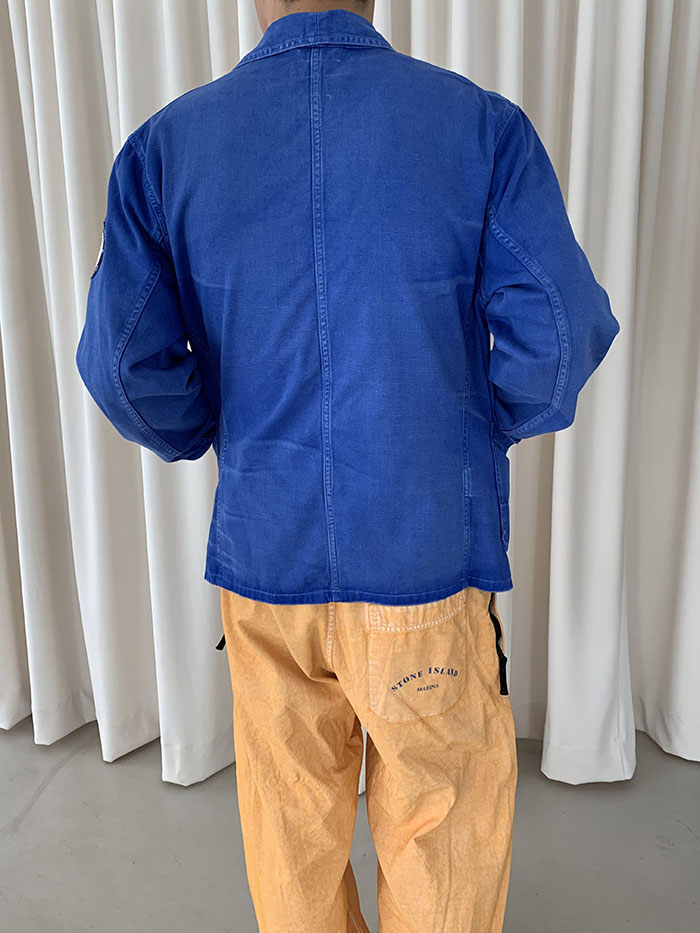00's "Polo Ralph Lauren" cotton x linen Military Coat 복제