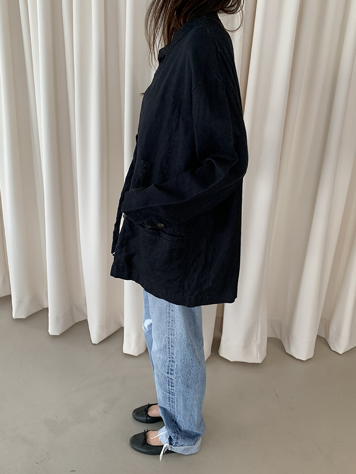 90's "Y's for Living by Yohji Yamamoto" hemp Jacket