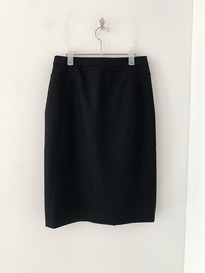 00's "JIL SANDER" wool check Skirt 복제