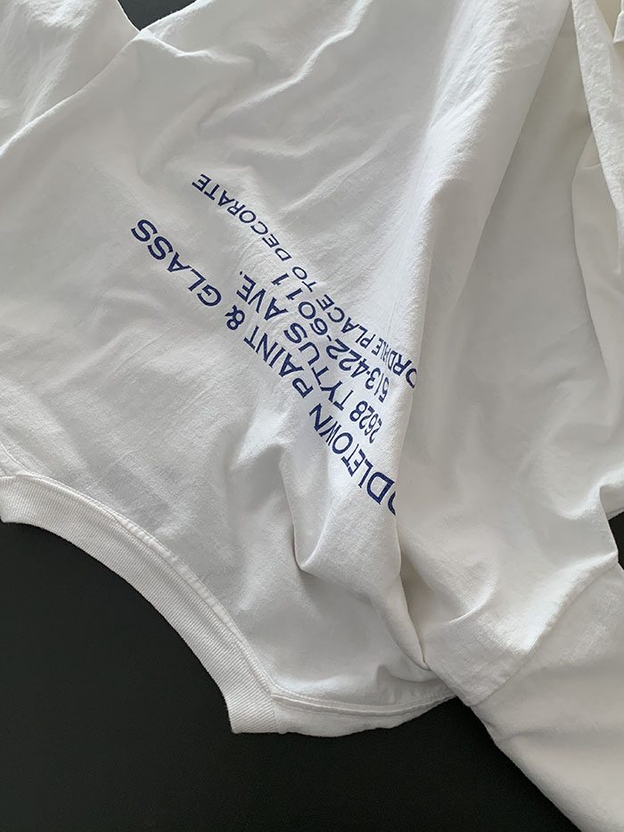 90's "Moore" USA 50/50 T-shirt 복제