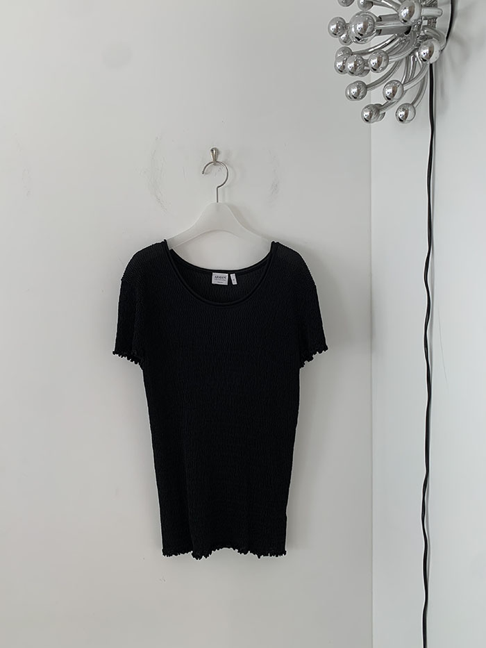 00's "Armani Collezioni" Round Knit 복제