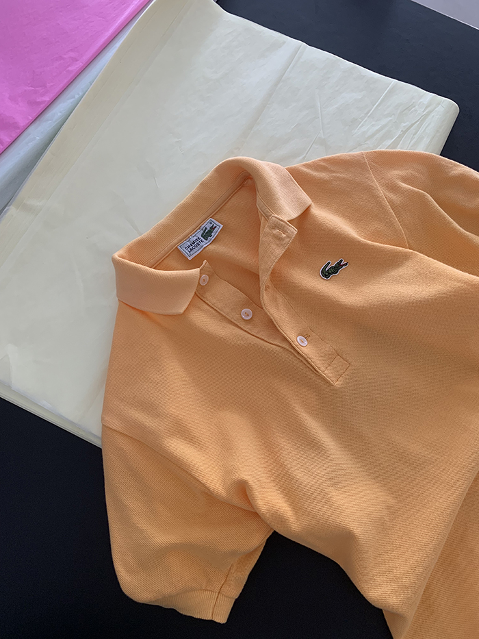 80's "Lacoste" Cotton Pique Shirt