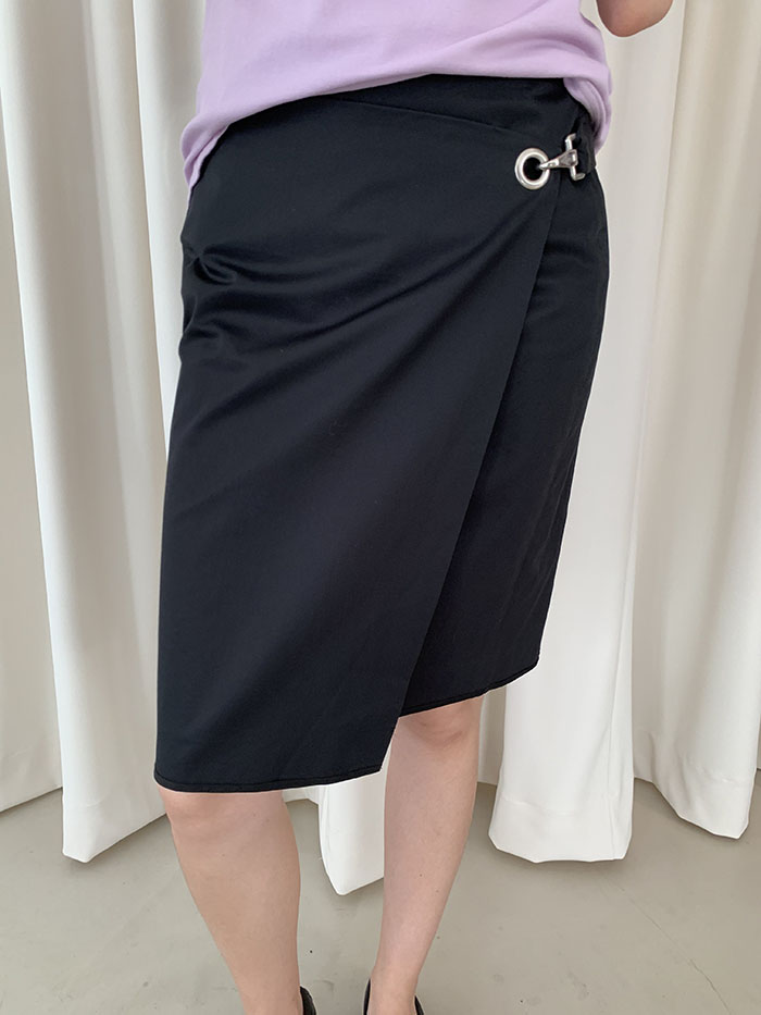 's "JIL SANDER" wrap Skirt