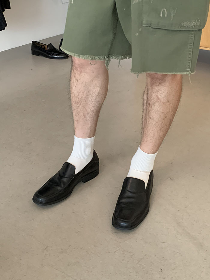 00's "Salvatore Ferragamo" Loafer Shoes