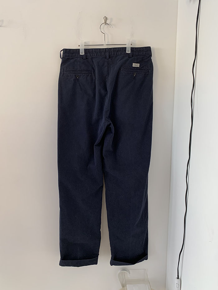 90's "Polo Ralph Lauren" two-tuck Chino Pants 복제