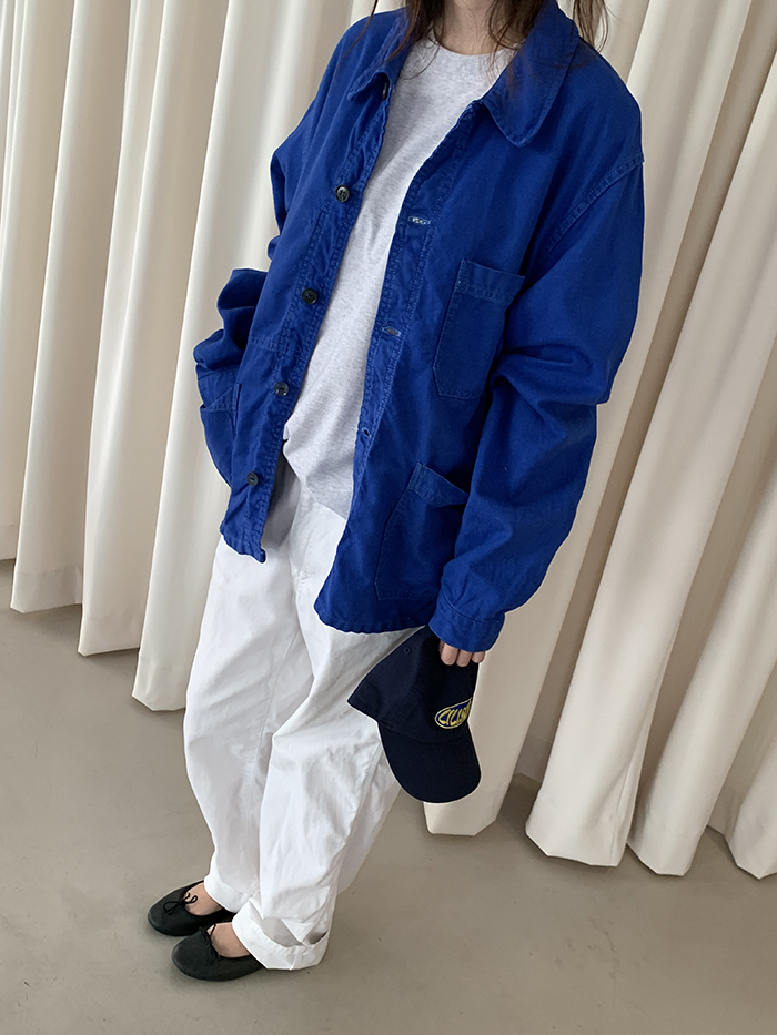 70's Vintage French Work Jacket 복제