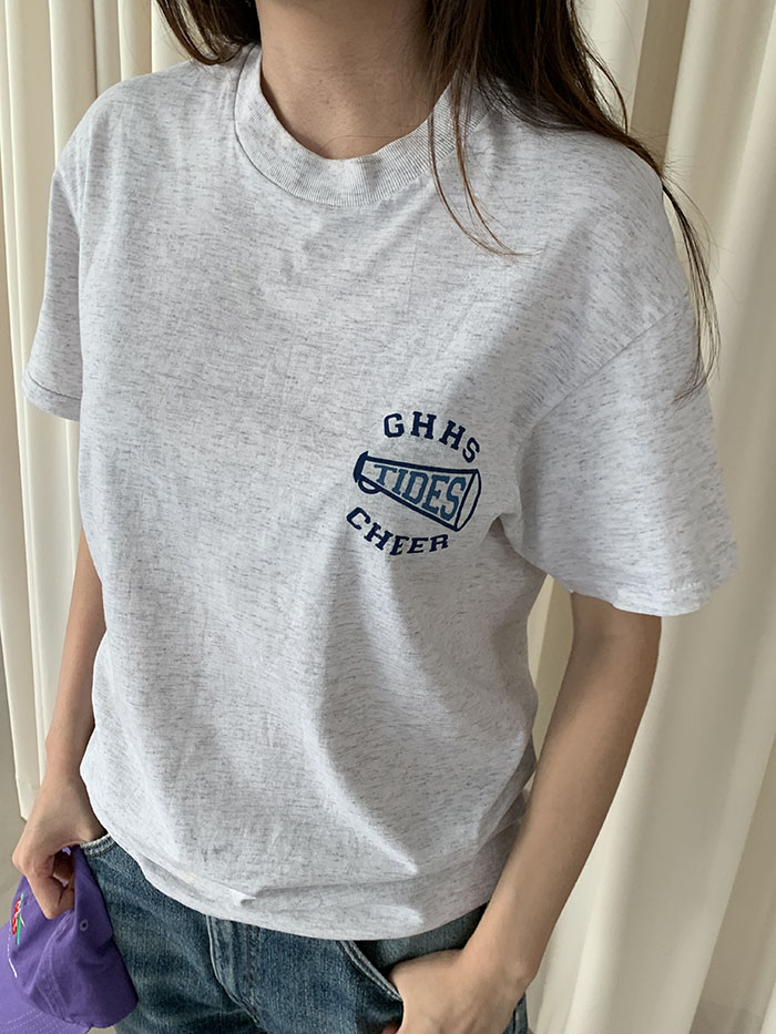 80's "GHHS CHEER" USA T-shirt