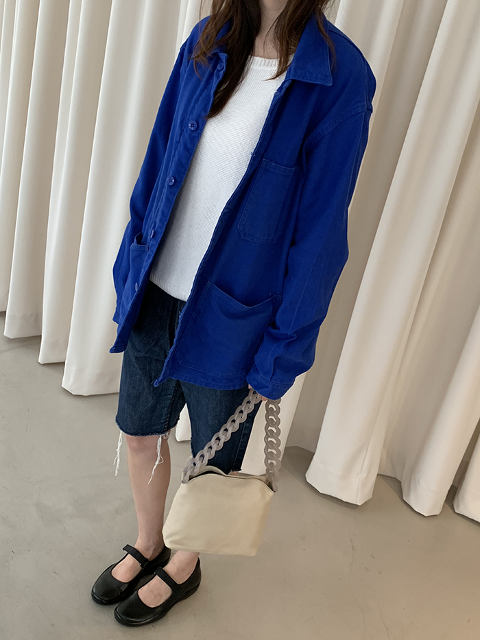 70's Vintage French Work Jacket 복제