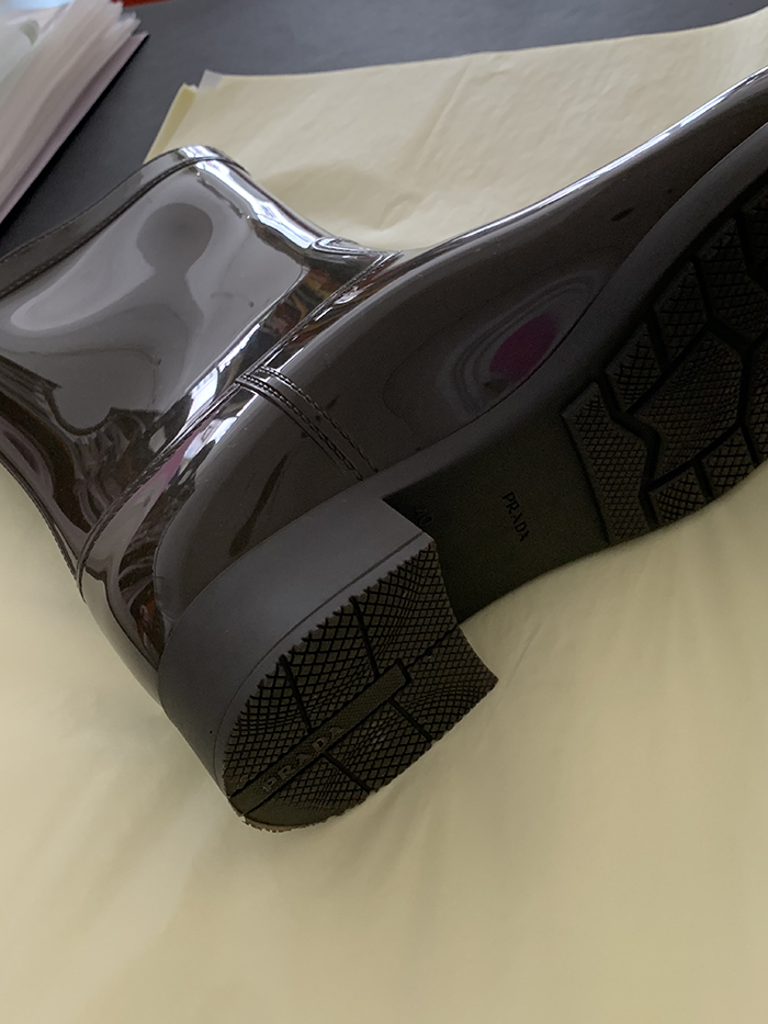00’s "Prada" Rubber Boots 복제