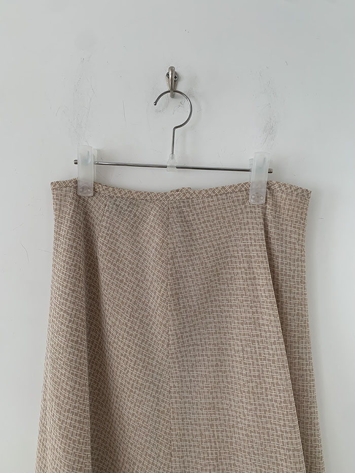 00's "Polo Ralph Lauren" striped button Skirt 복제