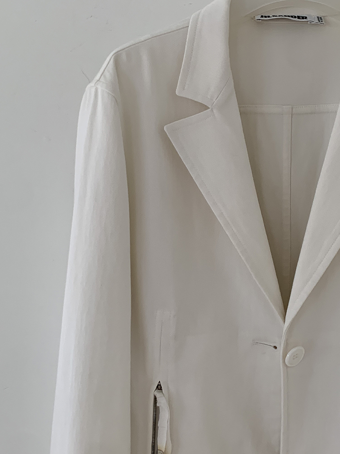 90's "JIL SANDER" silk Summer Jacket 복제 복제