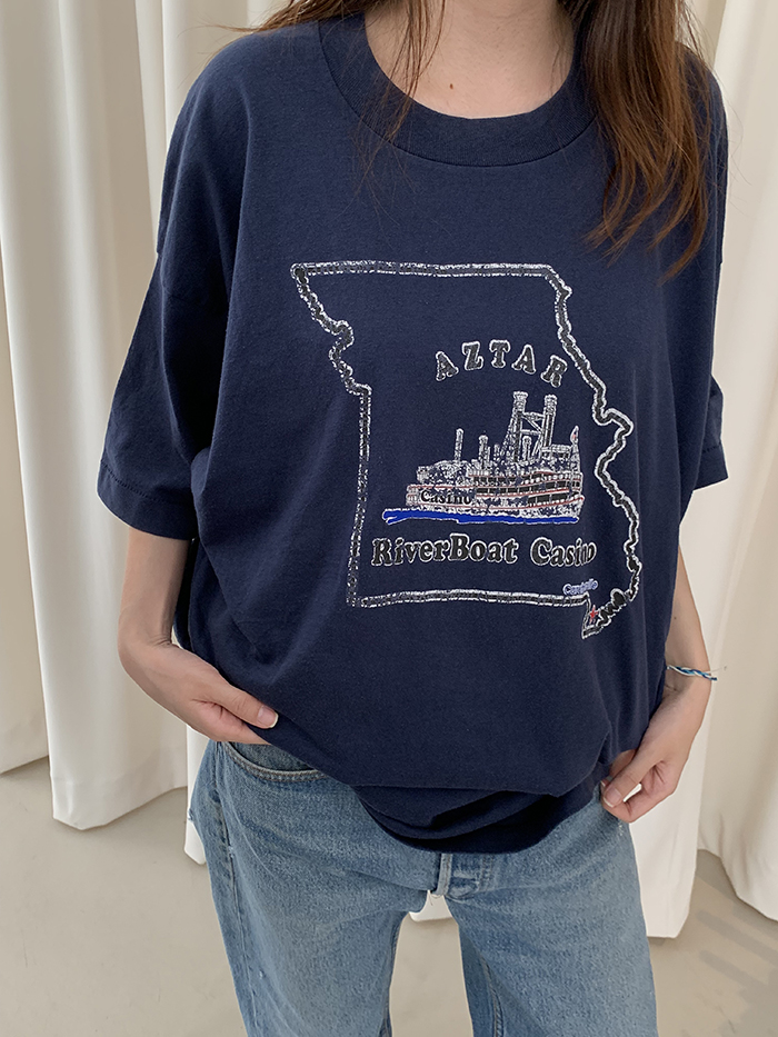 80's "AZTAR" USA 50/50 T-shirt