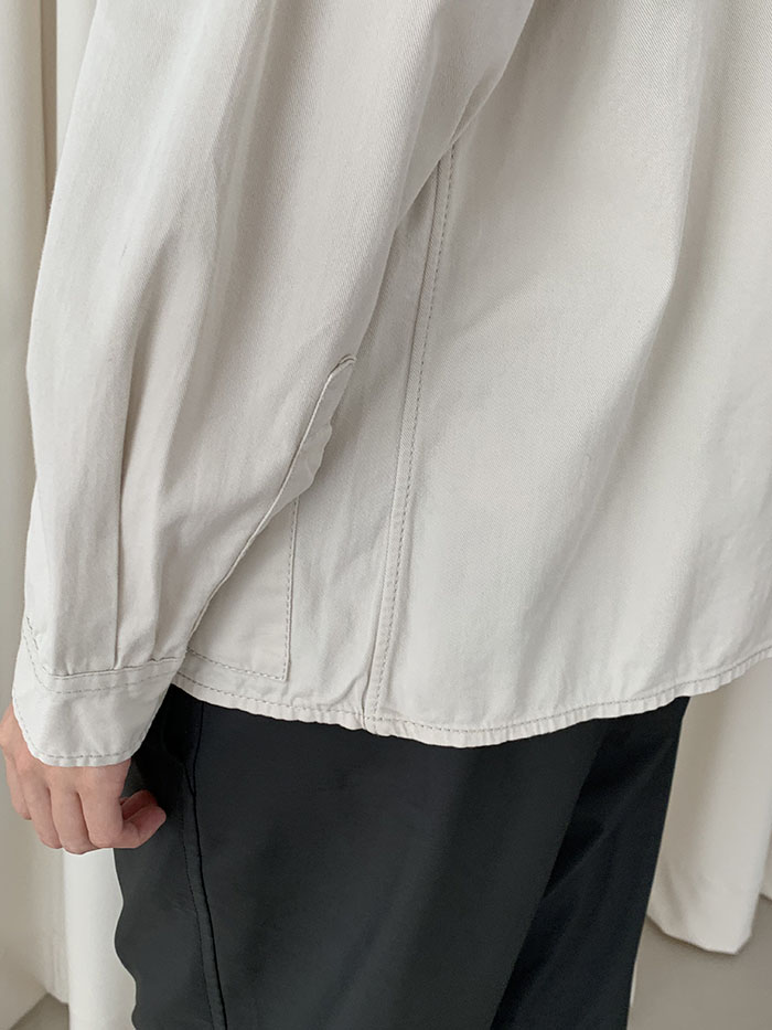 90's "PRADA" nylon zip up collar Jacket 복제