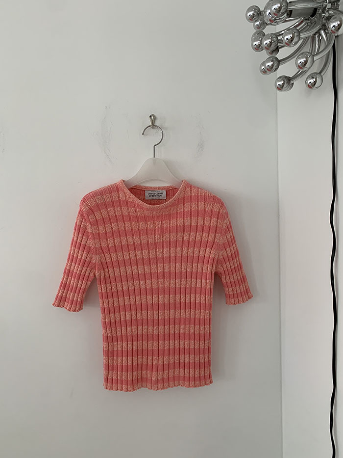 00’s “United Colors of Benetton” cotton T-shirt 복제